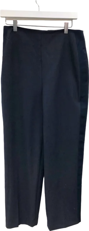 3.1 Phillip Lim Black Wool-Blend Classic Trousers UK 6