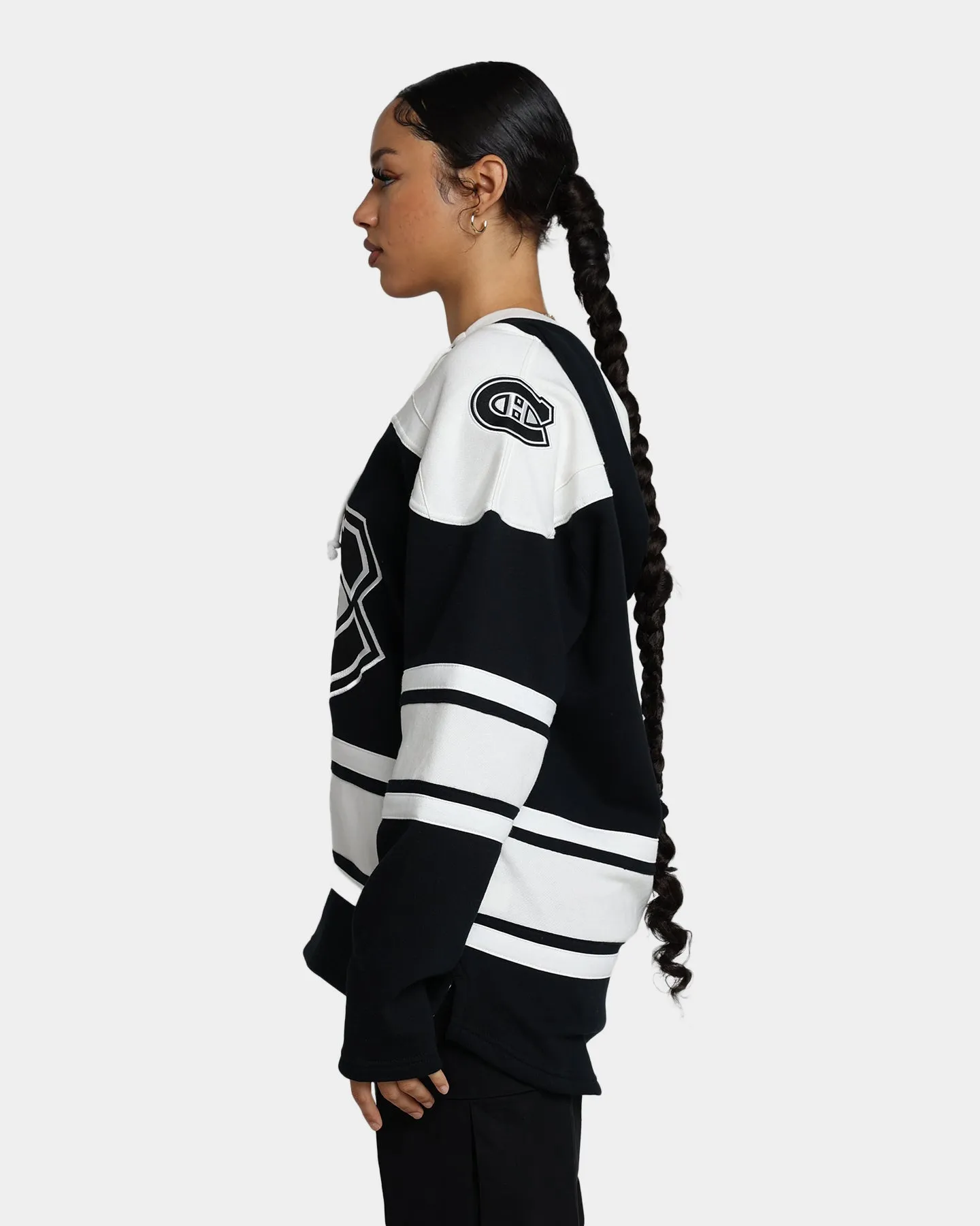 47 Brand Montreal Canadiens Superior Lacer Hoodie Jet Black