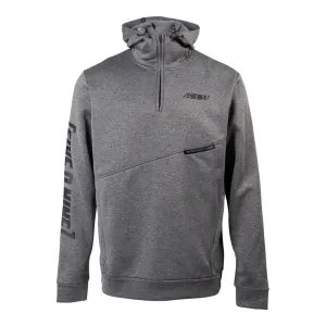509 Sector Quarter-Zip Hoodie Snowmobile Sweater Charcoal Heather Grey