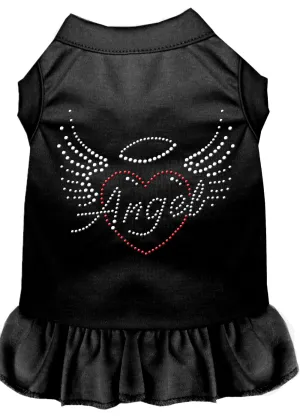 Angel Heart Rhinestone Dress Black 4x