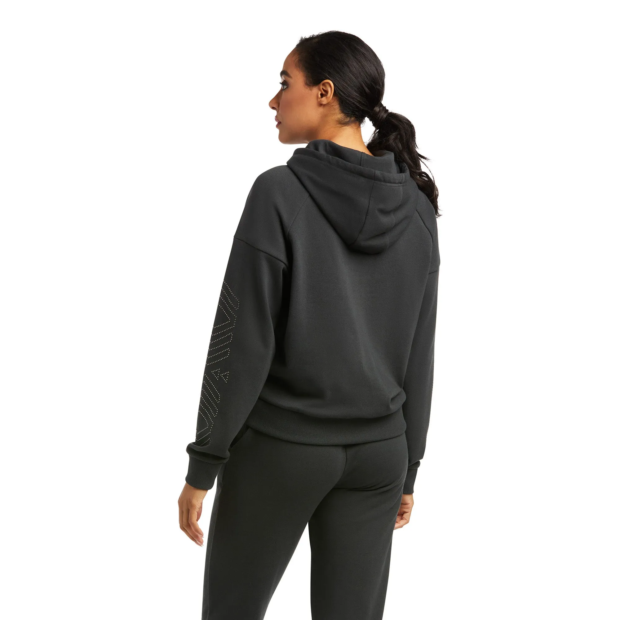 Ariat Ladies Spark Black Hoodie 10037903