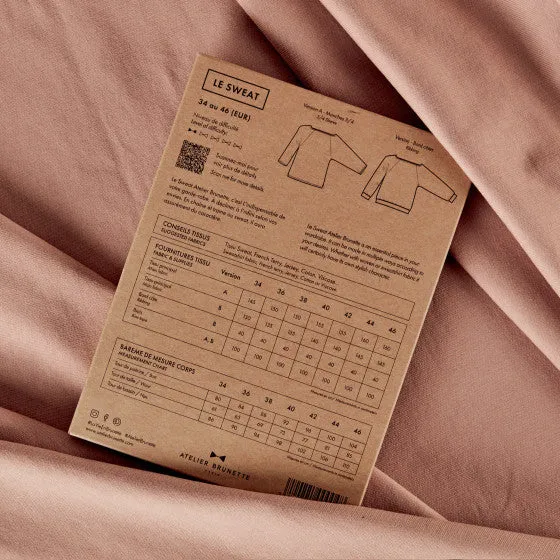 ATELIER BRUNETTE • Le Sweat Sewing Pattern