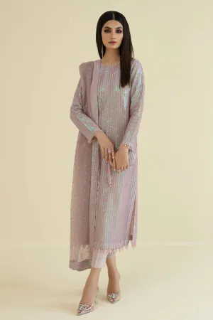 BAROQUE NET FORMAL DRESS BQF7