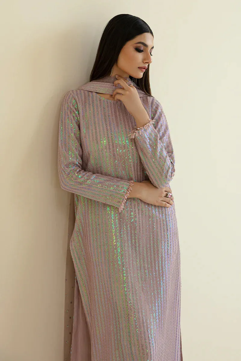 BAROQUE NET FORMAL DRESS BQF7