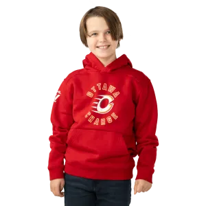 BAUER PWHL TEAM ULTIMATE HOODIE YOUTH OTTAWA CHARGE