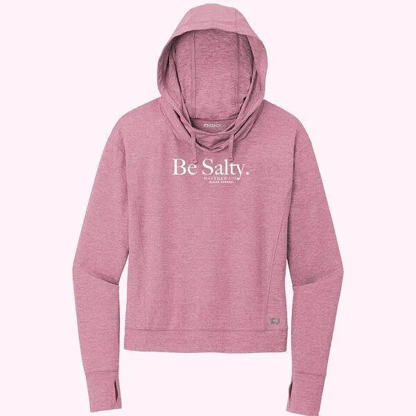 Be Salty Ladies Athletic Hoodies
