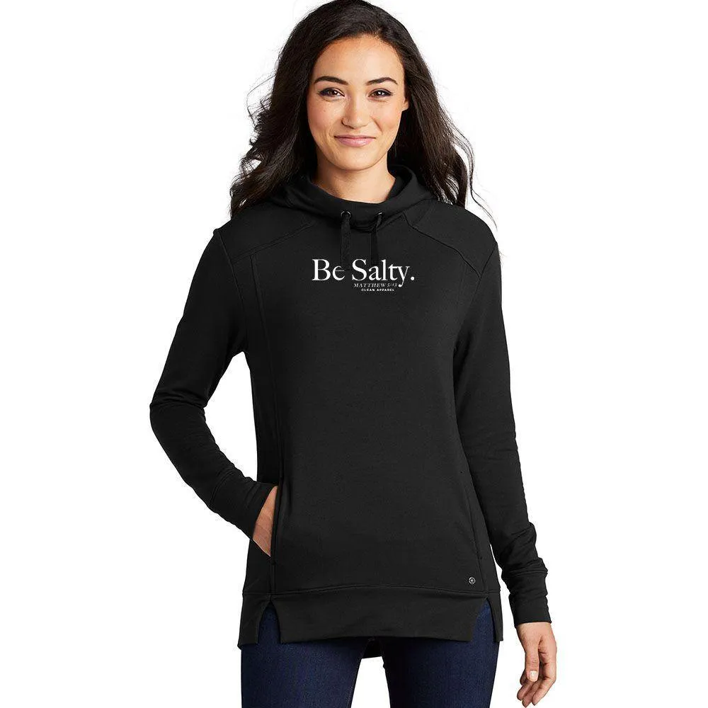 Be Salty Ladies Athletic Hoodies