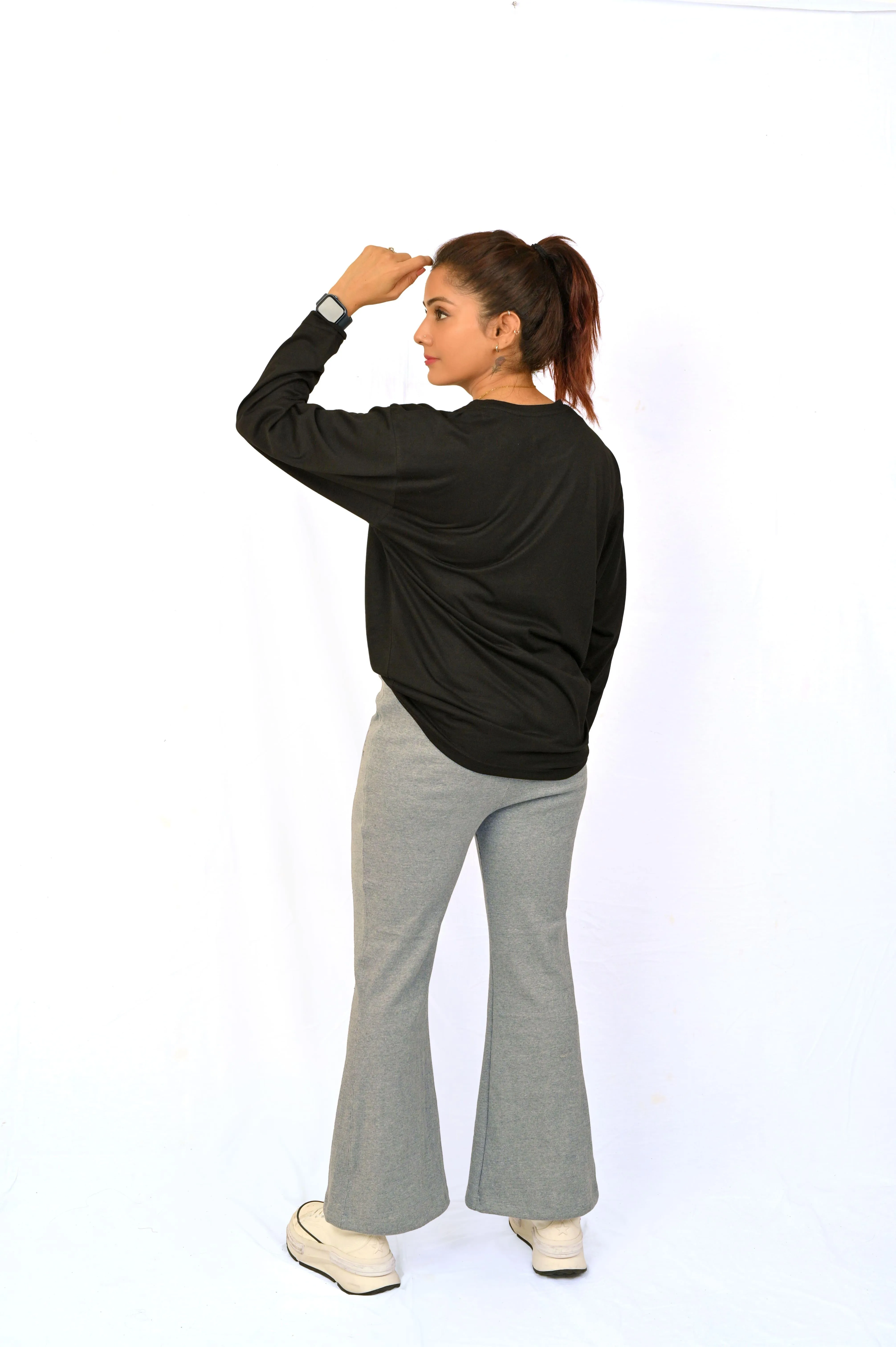 Black Full Sleeve Tee