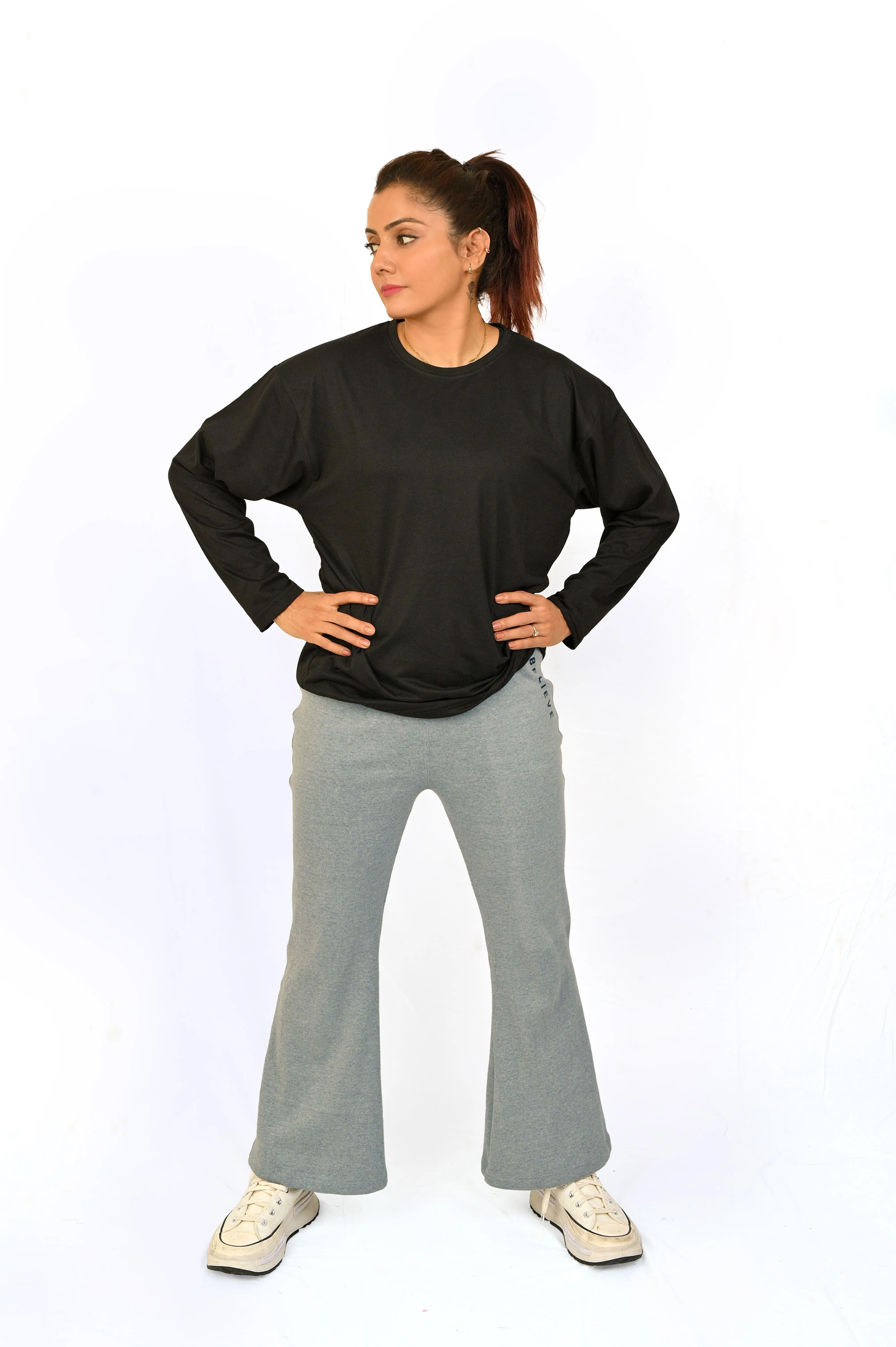 Black Full Sleeve Tee