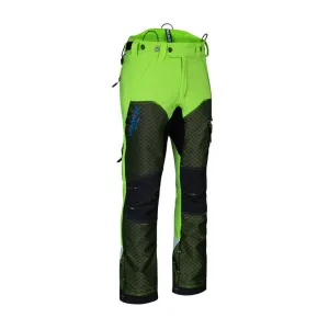 Breatheflex Pro Deep Forest Chainsaw Trousers Type C Lime
