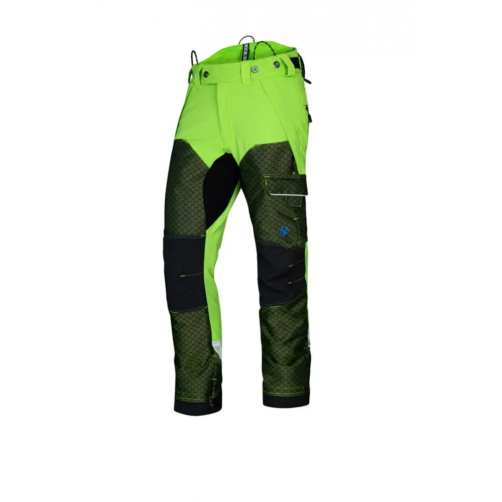 Breatheflex Pro Deep Forest Chainsaw Trousers Type C Lime