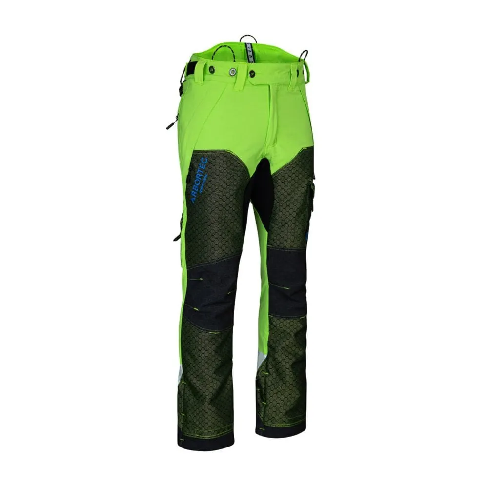Breatheflex Pro Deep Forest Chainsaw Trousers Type C Lime