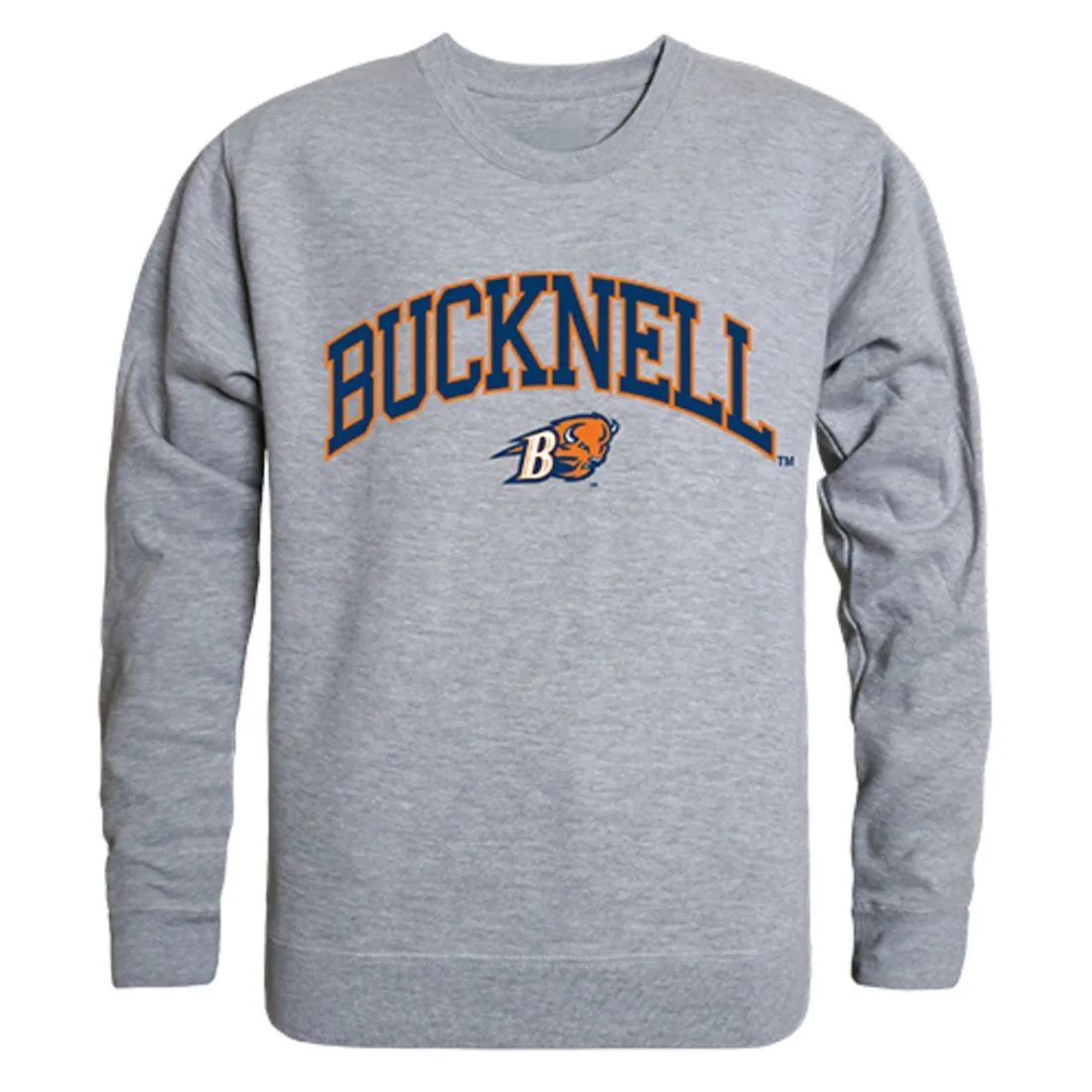 Bucknell University Campus Crewneck Pullover Sweatshirt Sweater Heather Grey