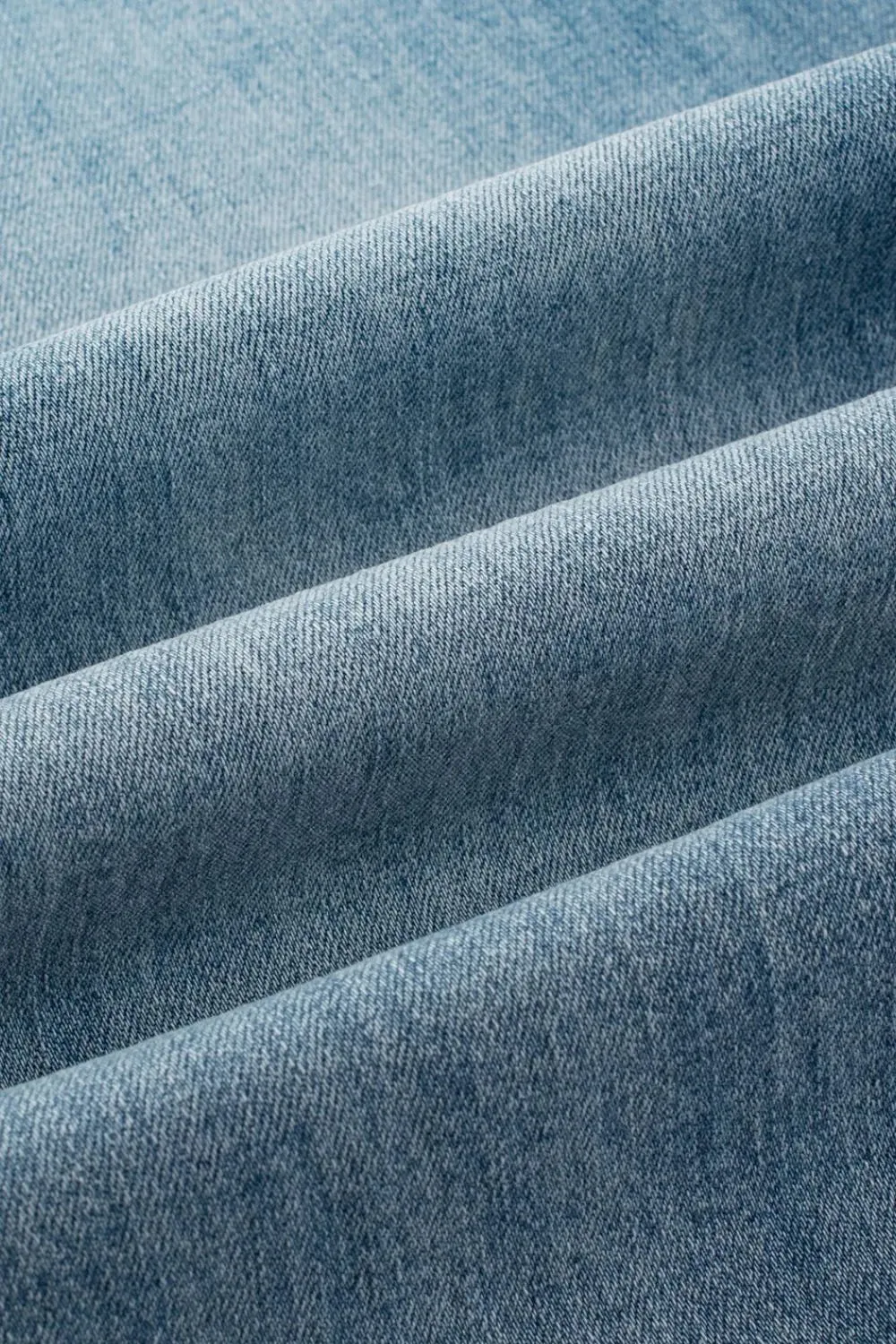 Button Fly High Waist Jeans for Women - Classic Fit