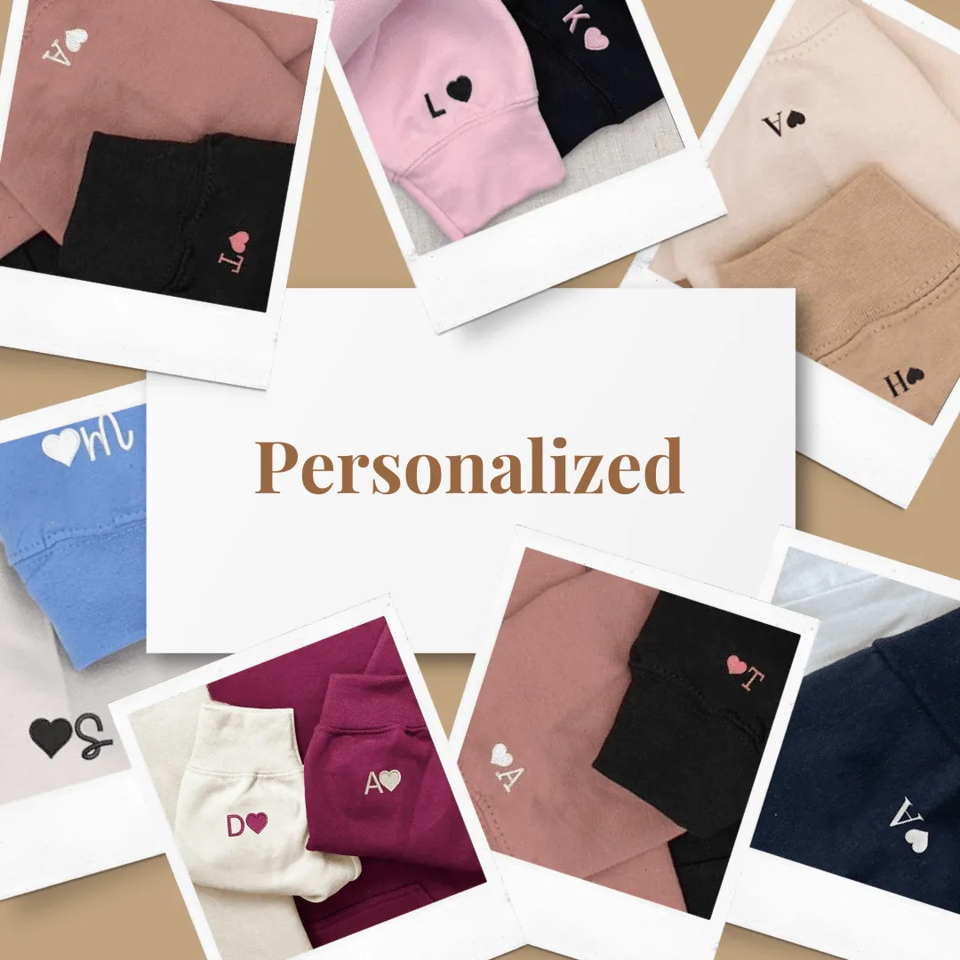 Cartoon Bunny & Duck Matching Couple Hoodies - Personalized Matching Sweatshirts For Couples