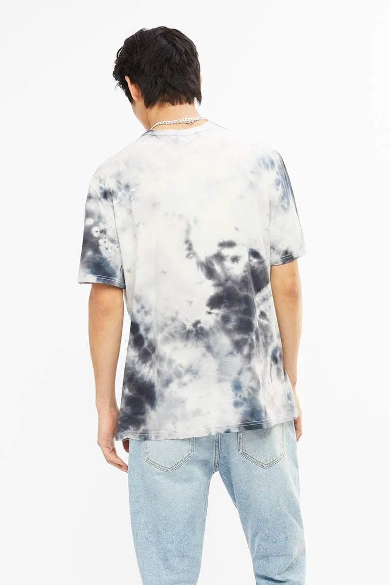 CHAMPION BIG SKY DYE TEE - BLACK
