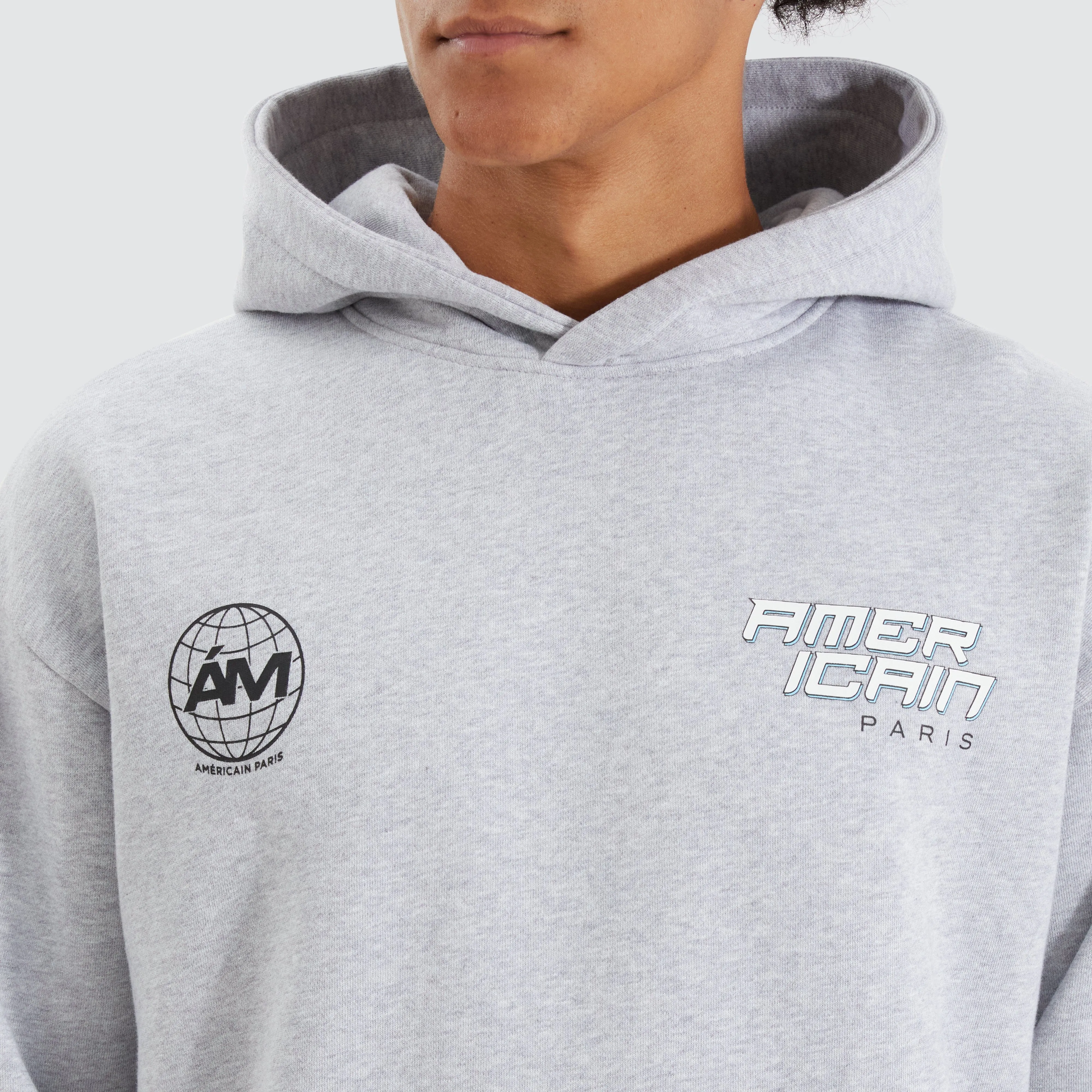 Charleston Heavy Relaxed Hoodie Grey Marle