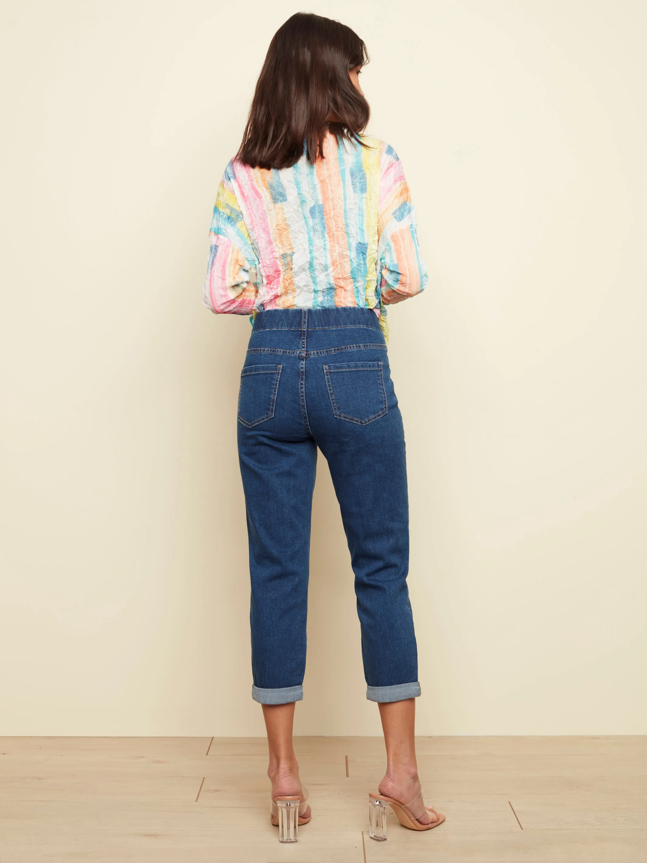 Charlie B Spring/Summer 2022 - Crop Denim Jeans - Indigo - C5335