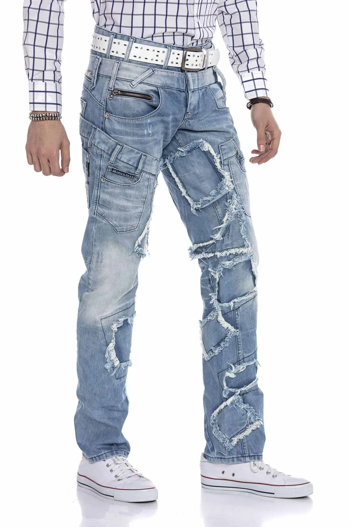Cipo &amp; Baxx COLLIN men's jeans denim CD617