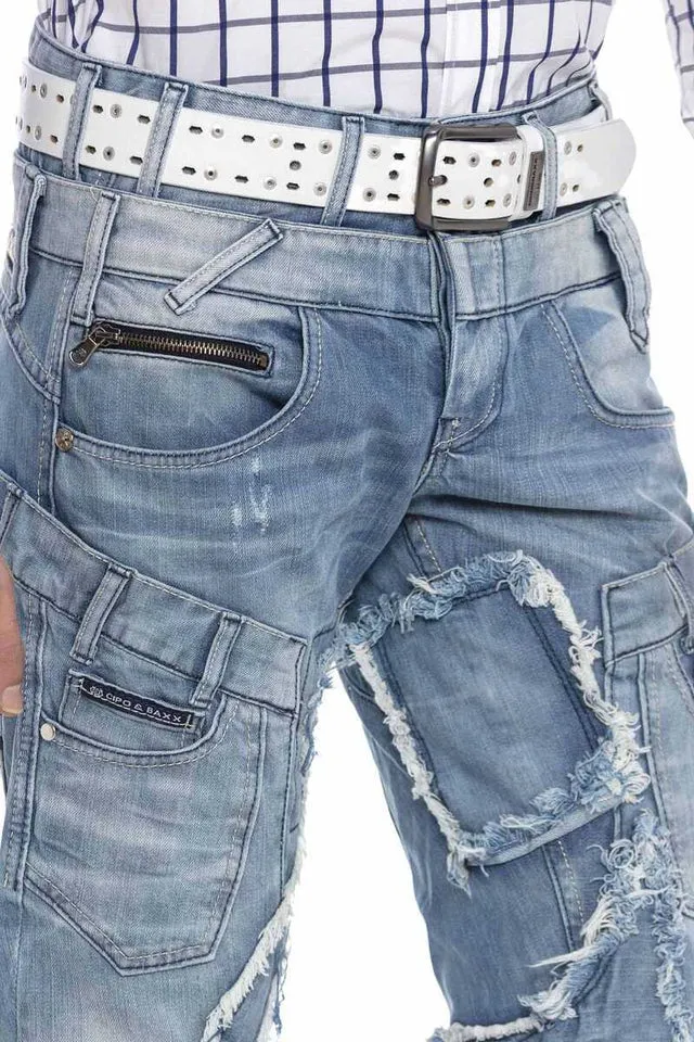 Cipo &amp; Baxx COLLIN men's jeans denim CD617
