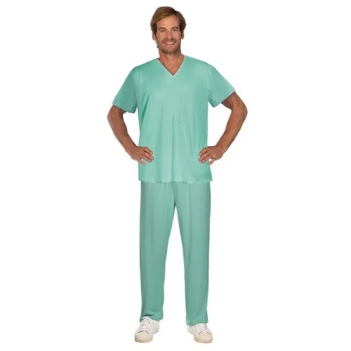 Costume Doctor Scrubs Mens Size X-Large
