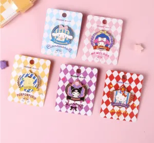 Cute Preppy Metal Badge