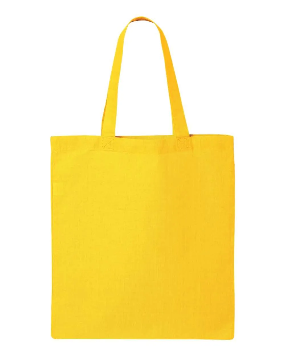 Economical Tote Bag | Q-Tees QTB | Medium Embroidery (7" X 7")