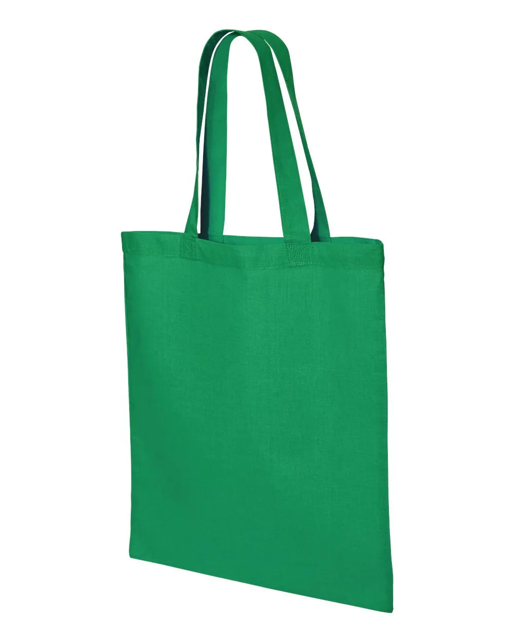 Economical Tote Bag | Q-Tees QTB | Medium Embroidery (7" X 7")