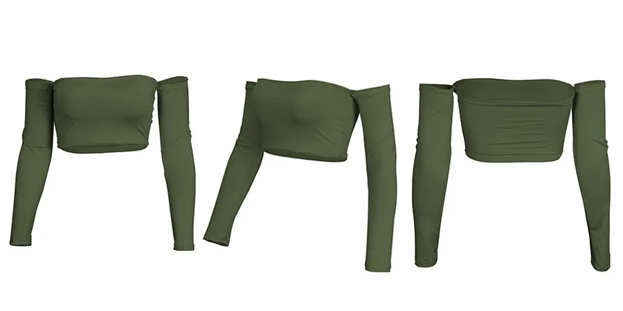 Fashion Slim-Fit Versatile Long-Sleeve Bottom T-shirt