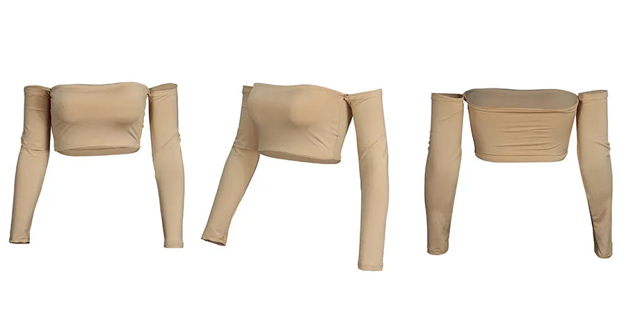 Fashion Slim-Fit Versatile Long-Sleeve Bottom T-shirt