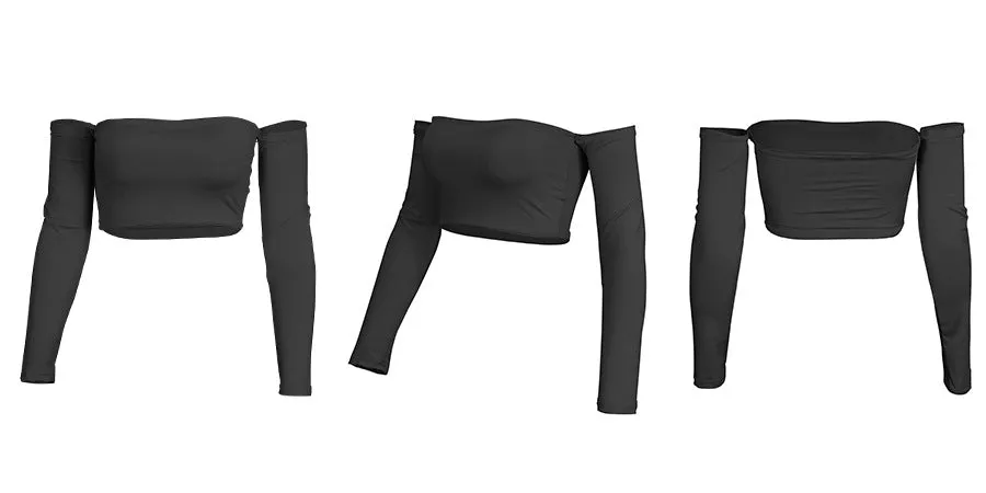 Fashion Slim-Fit Versatile Long-Sleeve Bottom T-shirt