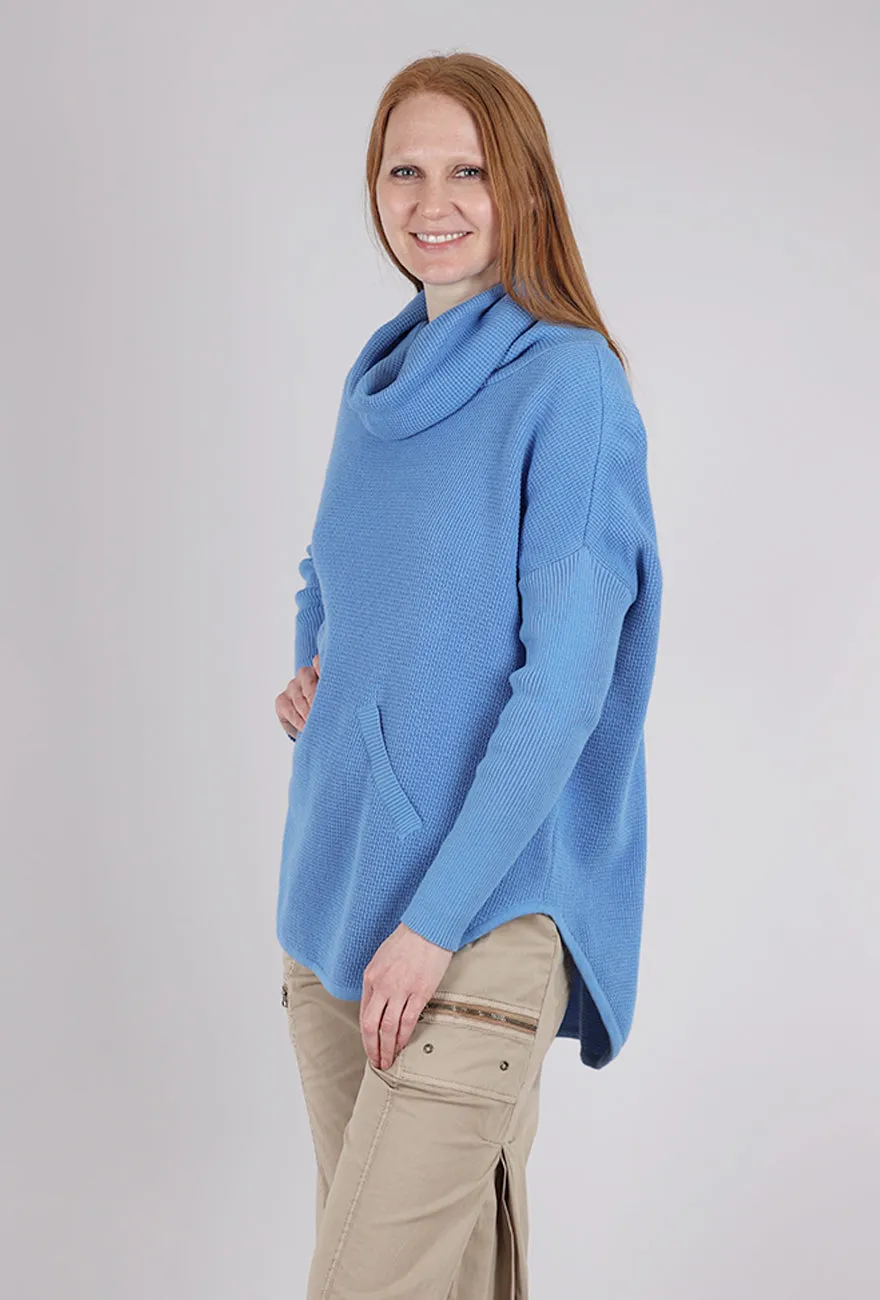 Favorite Waffle Cowl, Cornflower