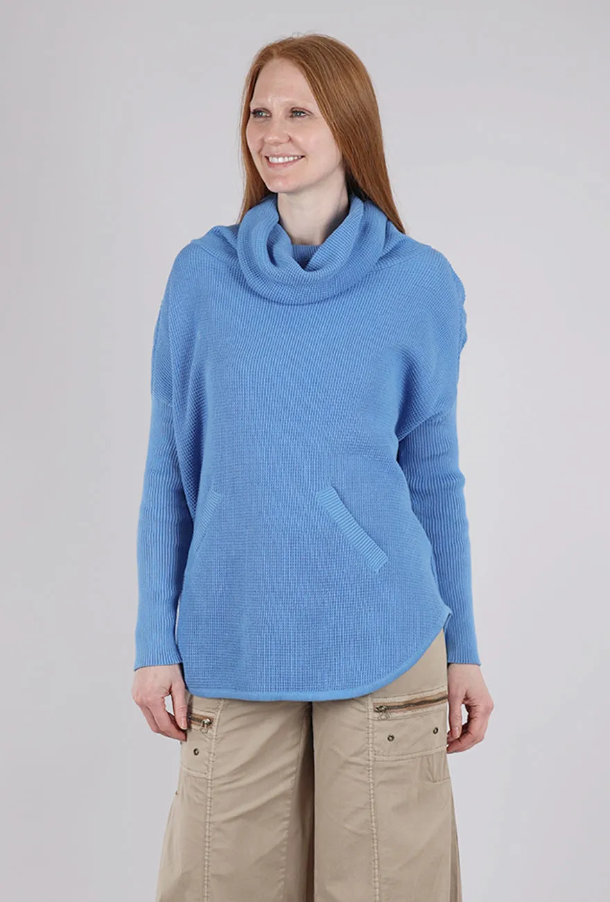 Favorite Waffle Cowl, Cornflower