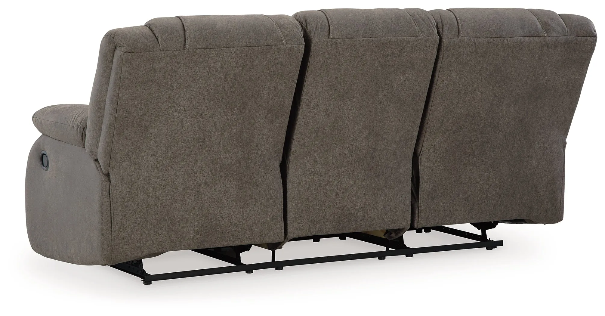 First Base Sofa, Loveseat and Recliner in Gunmetal