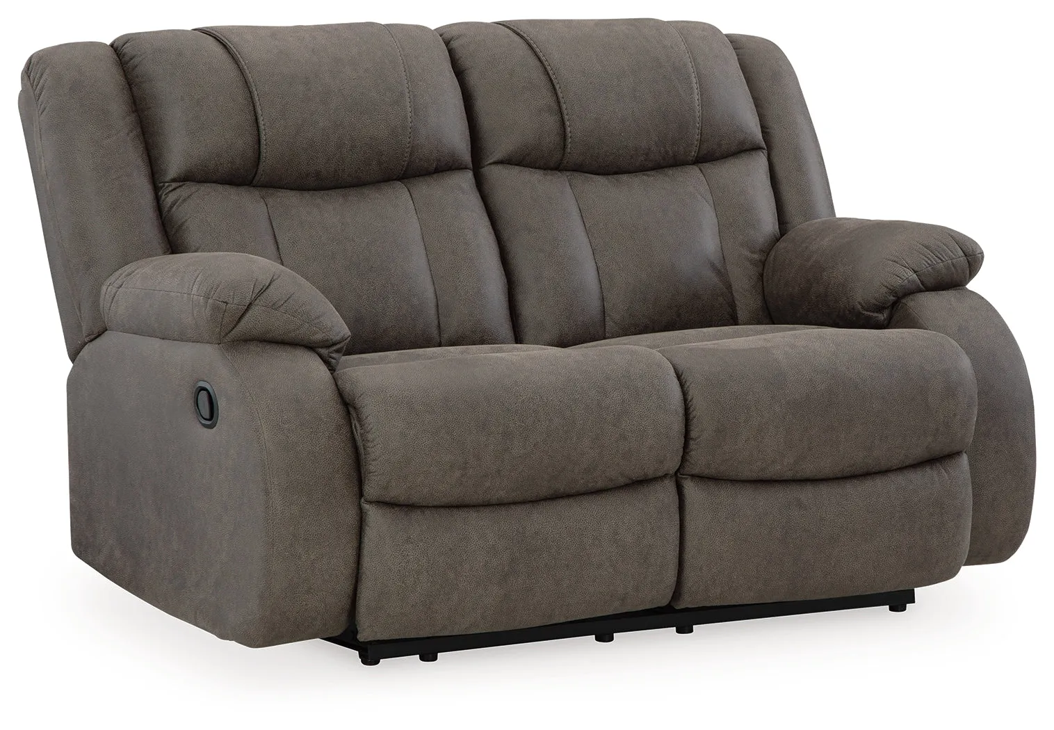 First Base Sofa, Loveseat and Recliner in Gunmetal