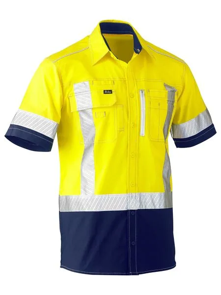 Flx & Move X Taped Hi Vis Utility Shirt - BS1177XT