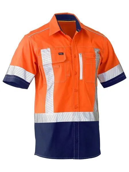 Flx & Move X Taped Hi Vis Utility Shirt - BS1177XT