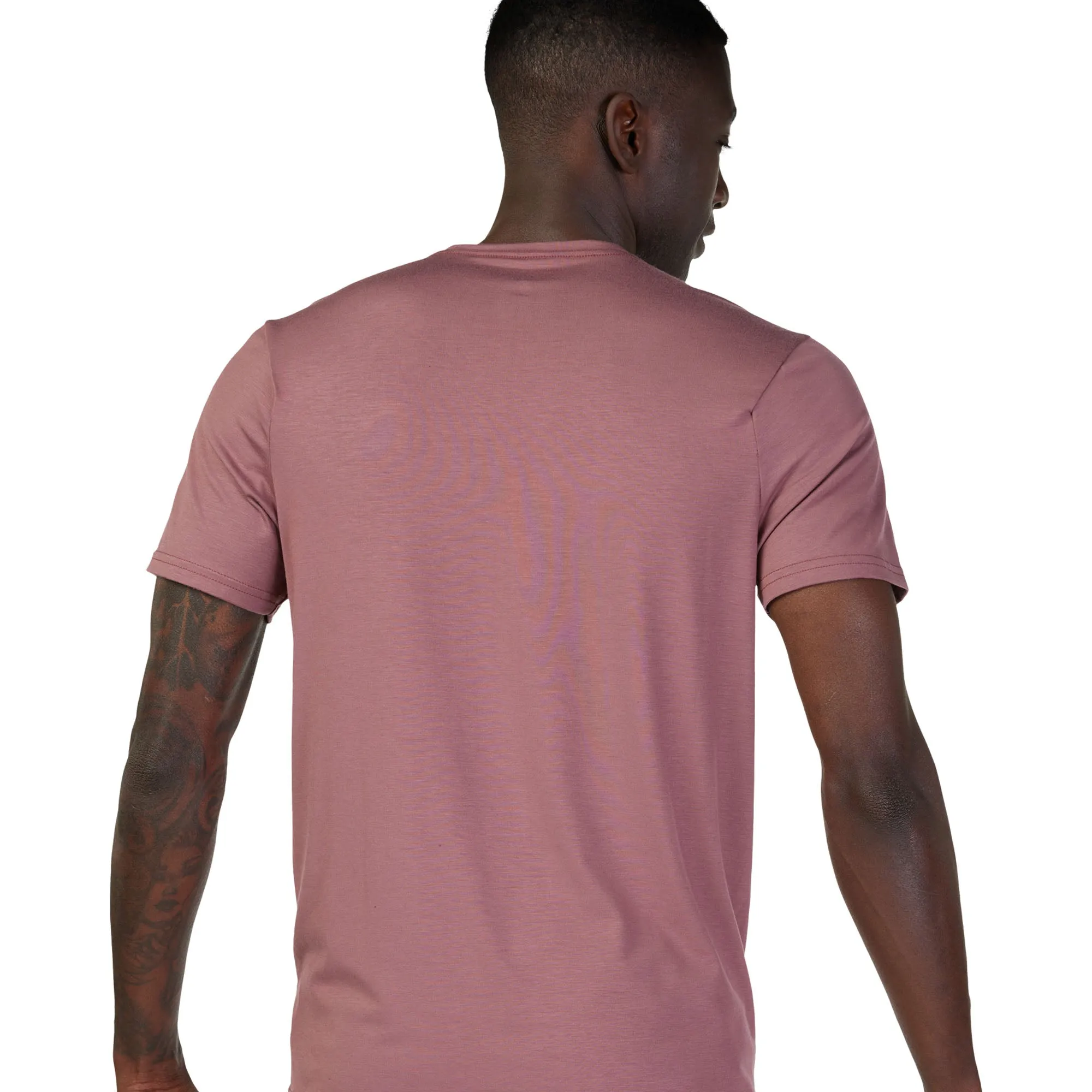 Fox Racing  Mens Rep Short Sleeve Top T-Shirt Moisture Wicking Stretch Cordovan