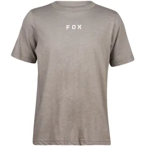 Fox Racing Youth Magnetic SS T-Shirt Heather Graphite Grey