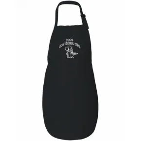 Full Length Aprons | Q-Tees Q4350 | Medium Embroidery (7″ X 7″)