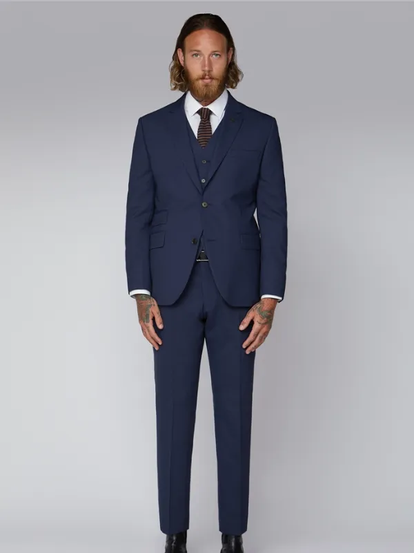 Gibson London Blue Semi Plain Jacket