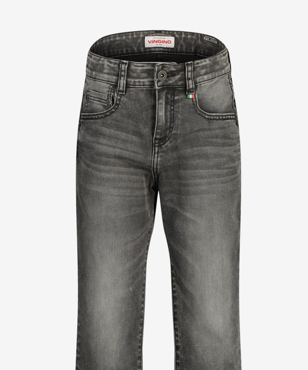 Gustavo Jeans Dark Grey Vintage Denim