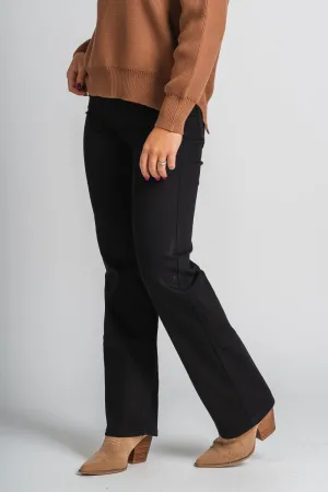 Hidden Tracey high rise straight leg jeans black