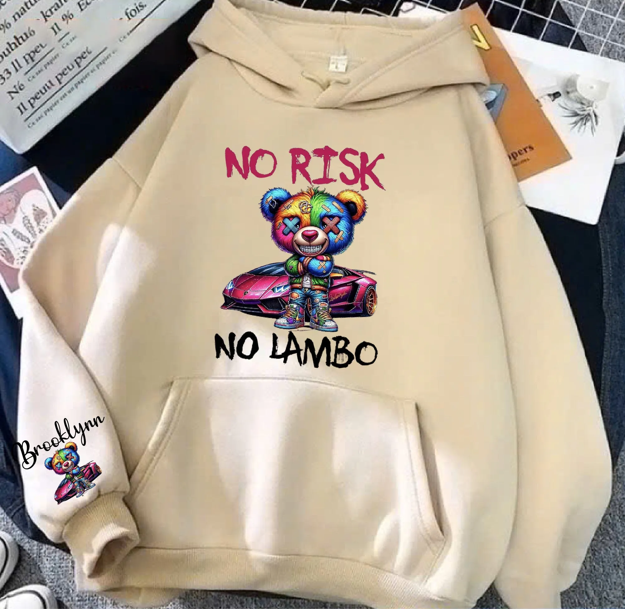 High-Quality Custom Hoodie Printing Available in 10 Colors