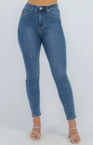 HIGH WAISTED SKINNY JEANS