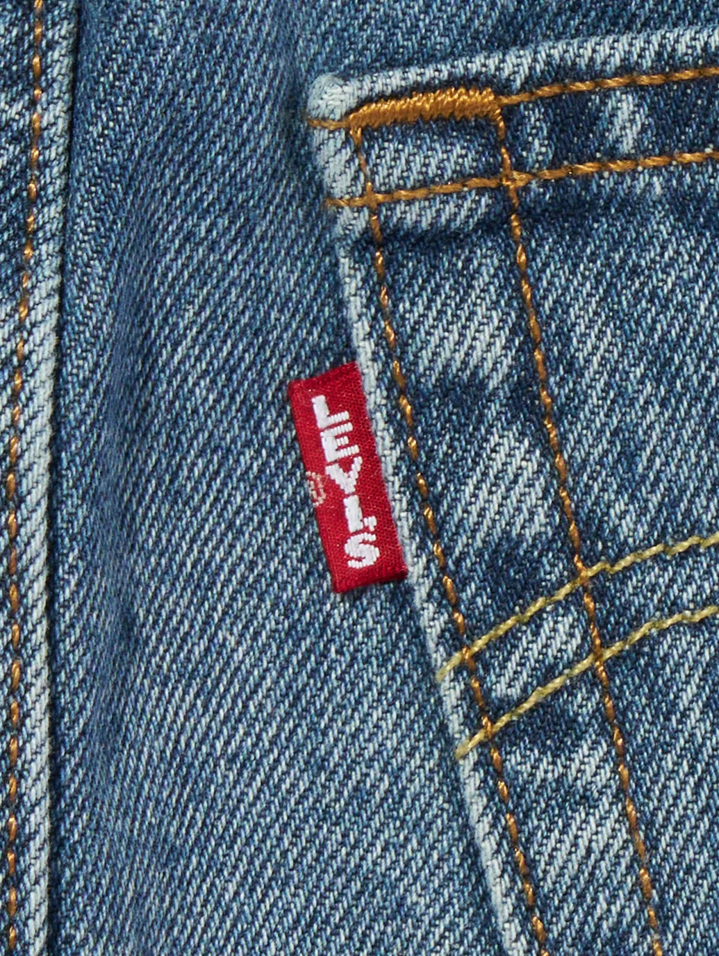 ICON デニム スカート ミディアムインディゴ