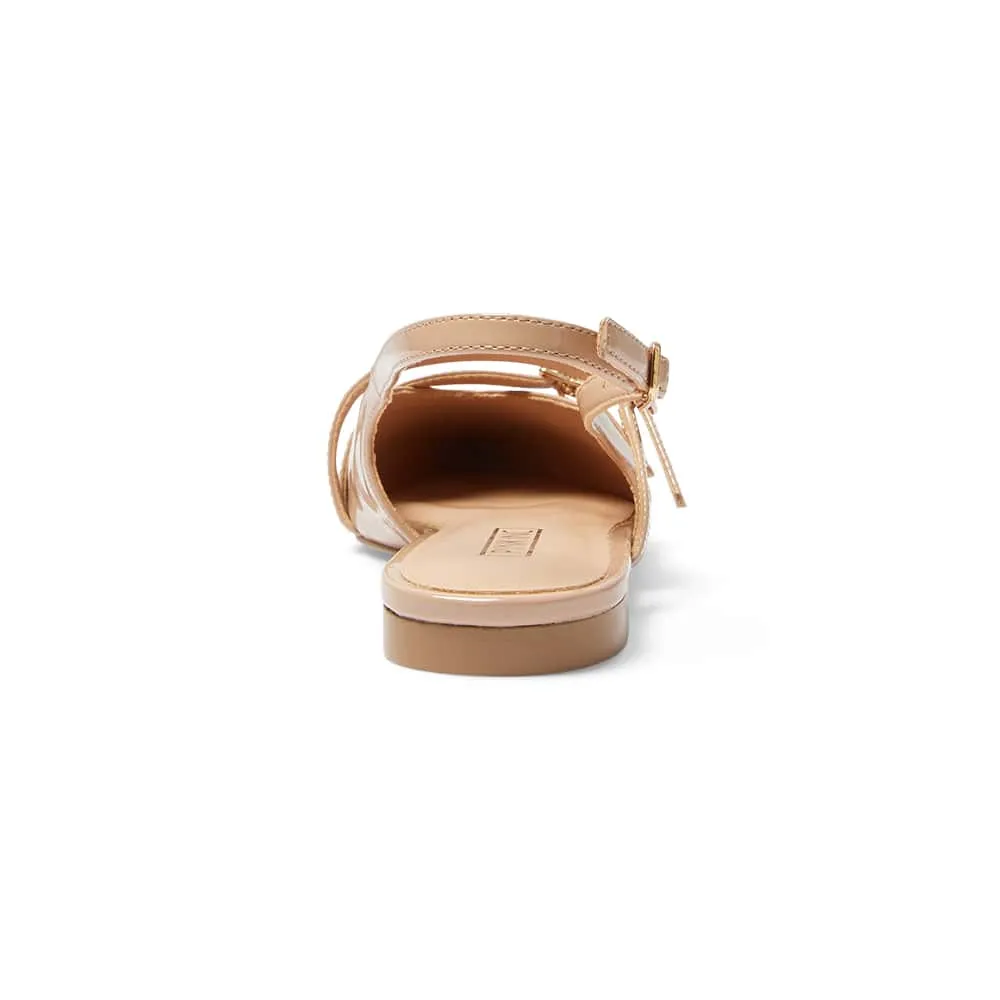 Inherit Flat in Blush Patent Patent