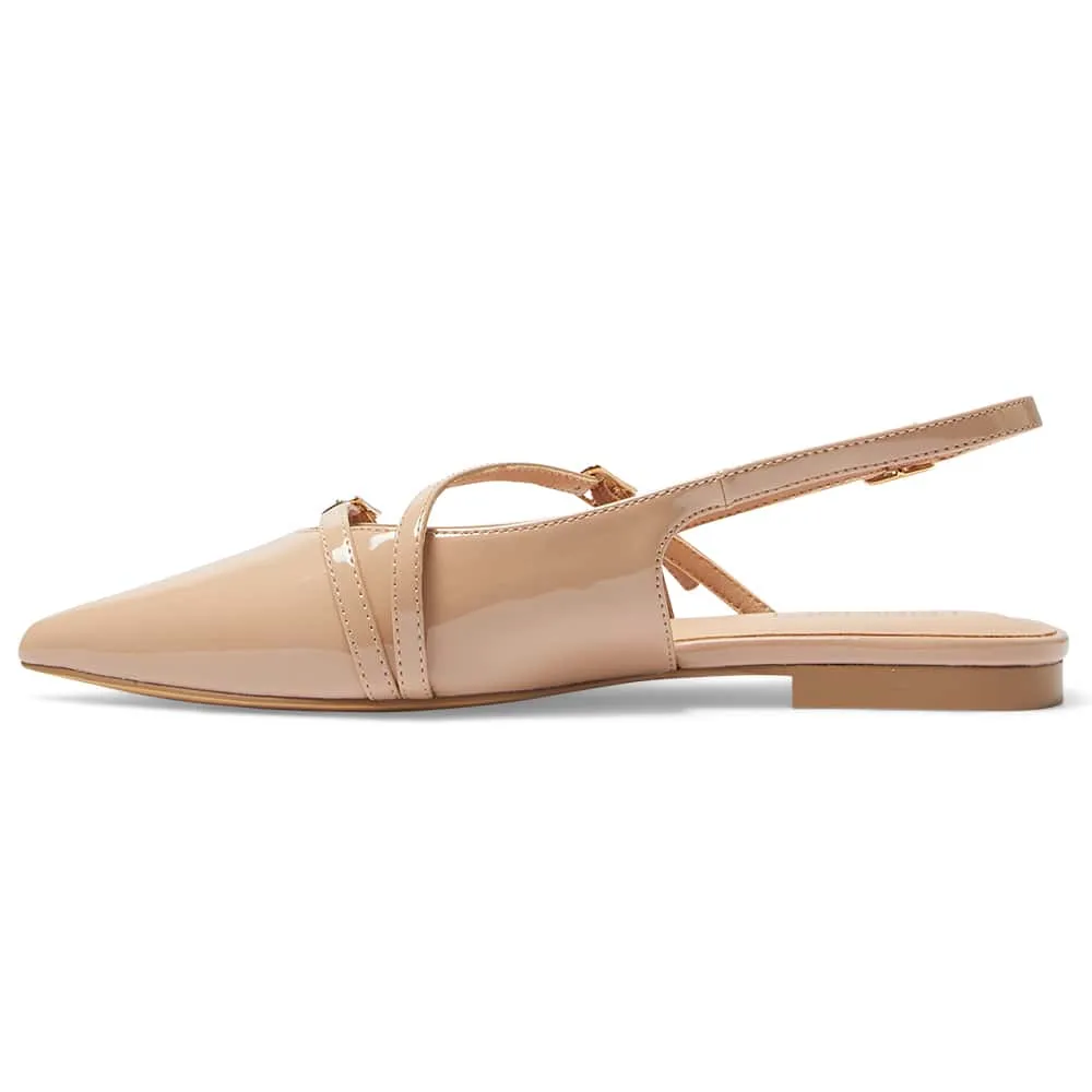 Inherit Flat in Blush Patent Patent