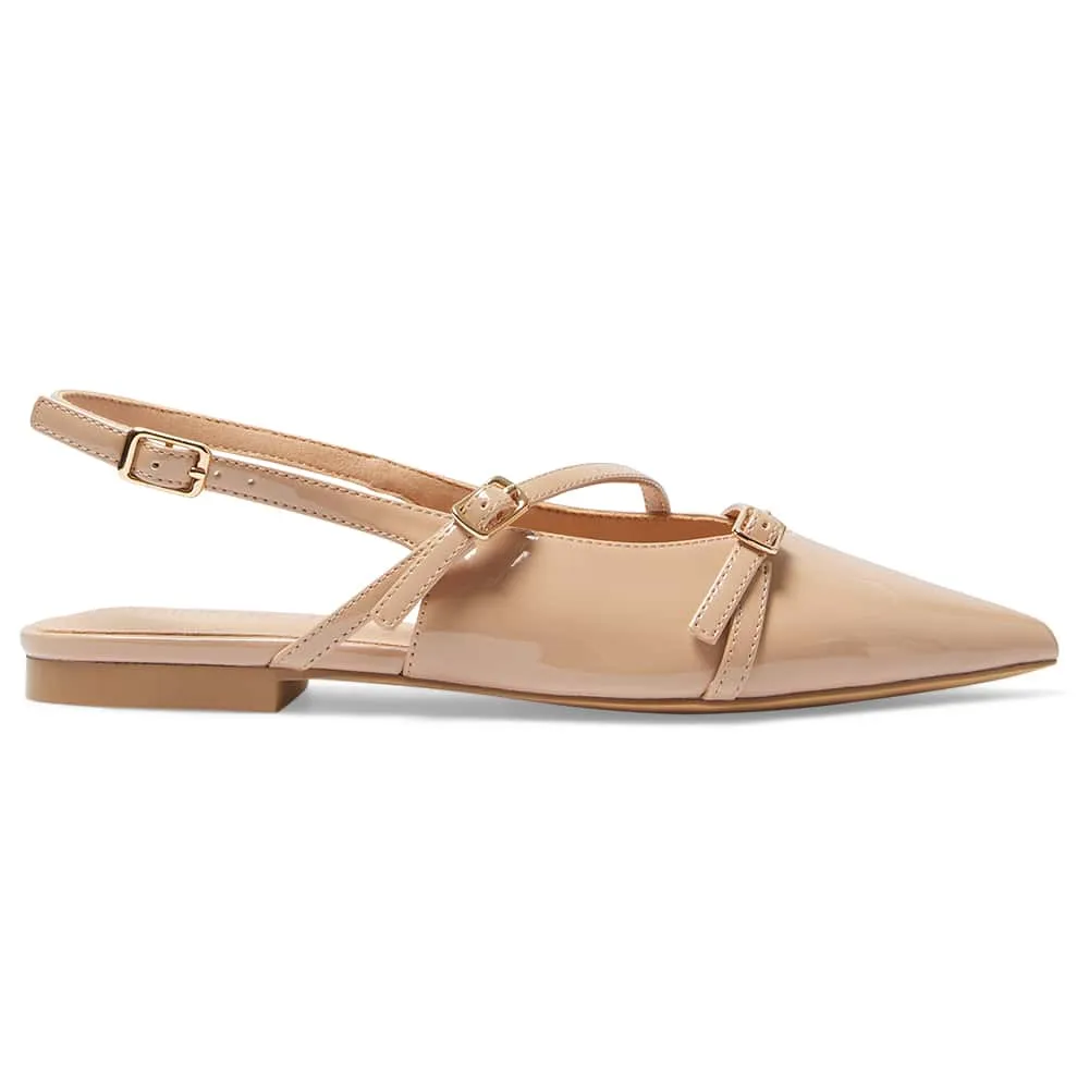 Inherit Flat in Blush Patent Patent