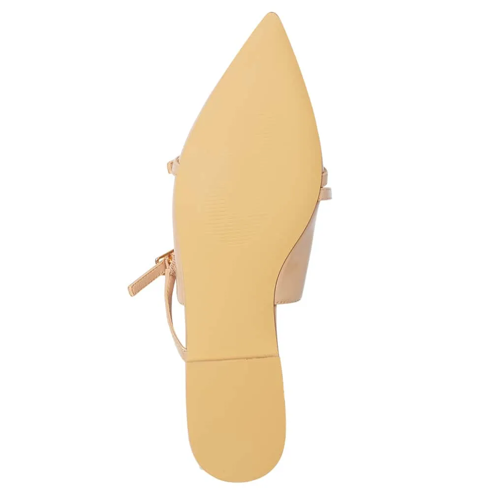 Inherit Flat in Blush Patent Patent